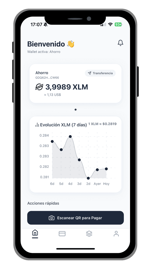 BreakTheChain App on a mobile device